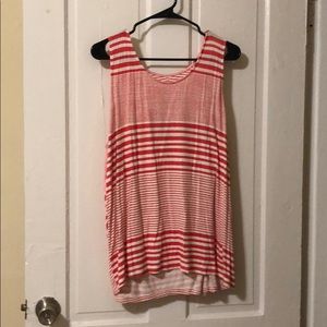 Loni Open Back Detail Knit Top-Skies are Blue XL